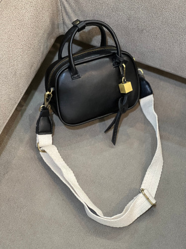 کیف مشکی چرم زنانه