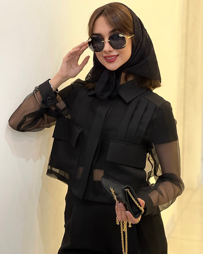 كت كراپ زنانه ارگانزا مزون پرنسا اصفهان